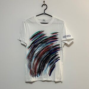 Kenzo Multicolor Brushstroke T-Shirt